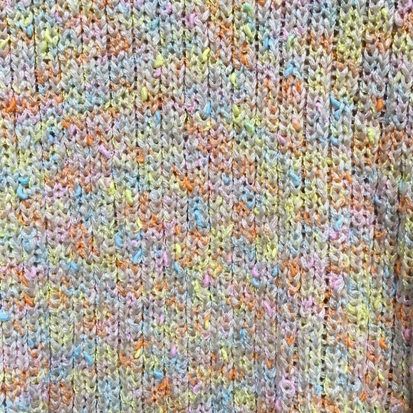 NWT Lush Gianna Knit Ribbed Long Sleeve Sweater L - Picture 6 of 7